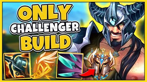 THE ONLY BUILD YOU NEED TO MAKE IT TO CHALLENGER Season 11 Tryndamere