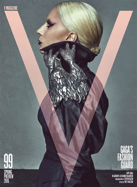 Lady Gaga Strips Naked With Taylor Kinney For Saucy V Magazine Cover
