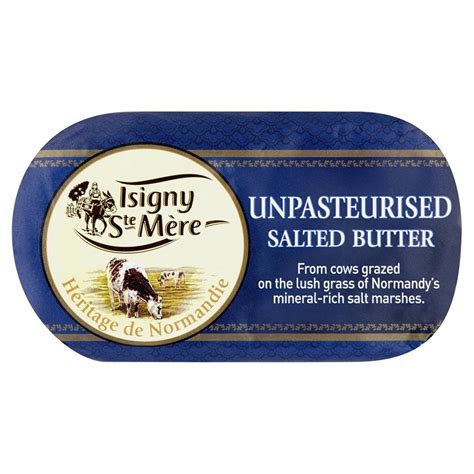 Isigny Sainte Mere Unpasteurised Salted Butter 250g Zoom