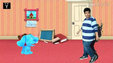 Blues Clues And You Blue Skidoo Into That Chalkboard Youtube