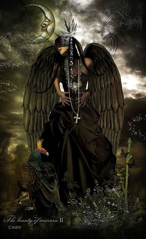 Pin By Myriam On White And Dark Angels Dark Angel Gothic Angel