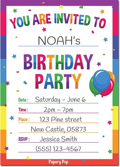 Birthday Party Invitation Pictures Want Inspiration To Make A Invitati