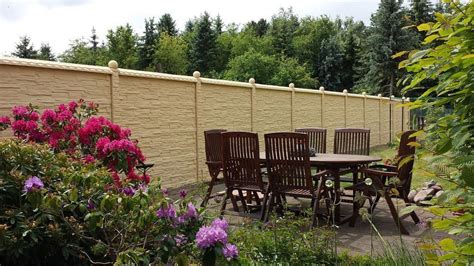 Start » maurer, verputz, beton, fugen » stützmauer / betonmauer im garten erstellen. MUSTER Betonzaun Gartenzaun Betonmauer Garten-Mauer ...