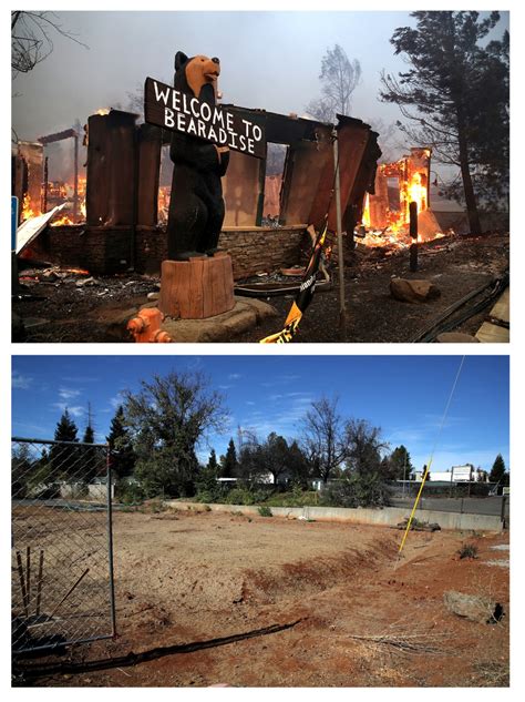 Then And Now One Year After Californias Deadly Camp Fire New York Post