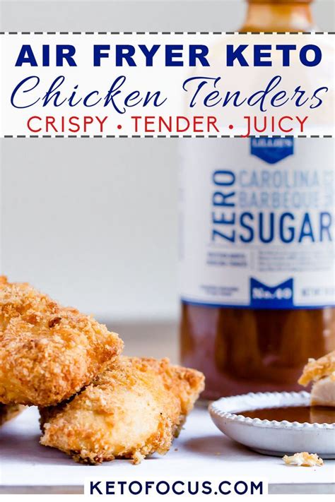 chicken keto air fryer tenders recipe recipes strips without ketofocus crust