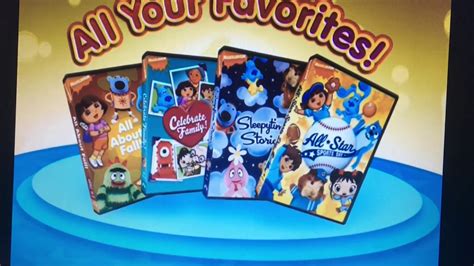 Nickelodeon Favorites Dvd Promo 2009 Youtube