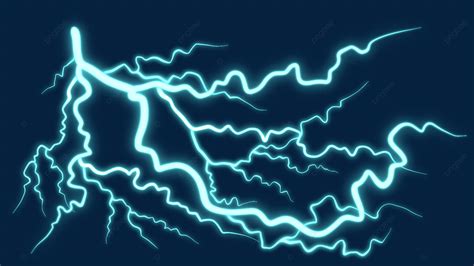 Lightning Glow Graphics Glowing Lightning Lightning Graphic