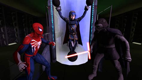 Spider Man Needs To Save Lucina From Kylo Ren By Kongzillarex619 On