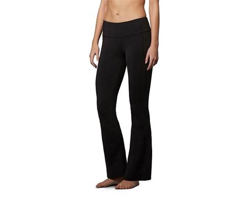 Waterart Black Ladies Cotton Yoga Pants Aqua Fitness And Land