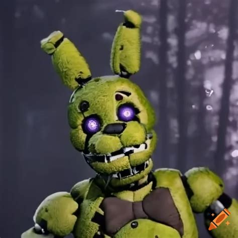 Photo Realistic Image Of Springtrap And Plushtrap From Fnaf