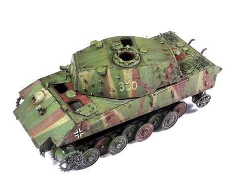 1 35 E75 Standardpanzer Tigre Ii Trait Vertical Panther Tank Model