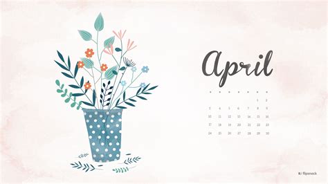 Escritorio De Calendario De Abril De 2018 Fondo De Pantalla Kalender