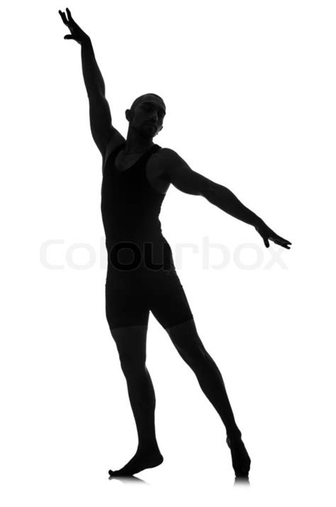 Male Ballet Dancers Silhouette