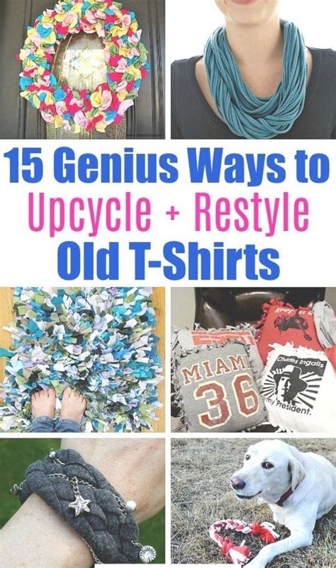 15 Ways To Upcycle And Restyle T Shirts Ive You Have Some Old Shirts