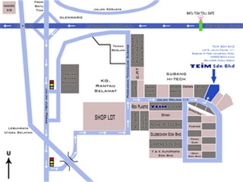 Susumas has a total capacity of around 30,000 metric tonnes per year and blends and packs milk powder products for leading consumer brands including anlene, anmum (materna, lacta, essential). Subang Hi-Tech Industrial Park map peta - New Malaxi