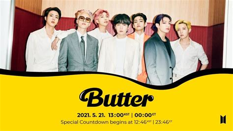 Bts 방탄소년단 Butter Official Mv Youtube Btsae