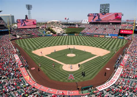 Angel Stadium Anaheim Ca The Big A And Home Of The Angels