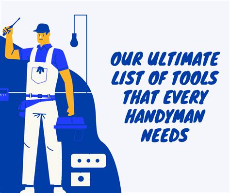 Our Ultimate List Of Tools That Every Handyman Needs Idm Products
