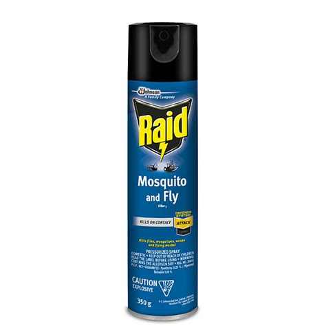 Raid Fly And Mosquito Insecticide 84176 Rona