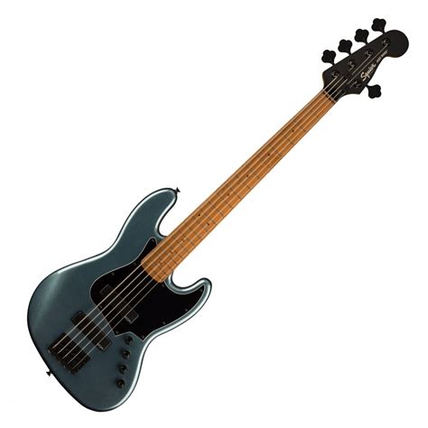 Squier Contemporary Active Jazz Bass HH V Roasted Gunmetal Metallic