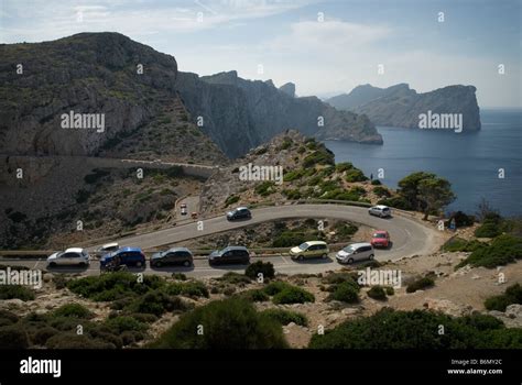 The Road To Cap Formentor Mallorca Spain Stock Photo Alamy