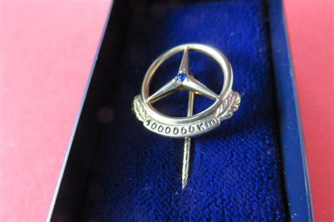 Mercedes Lapel Pin Badge For 1 Million Driven Kilometres Catawiki