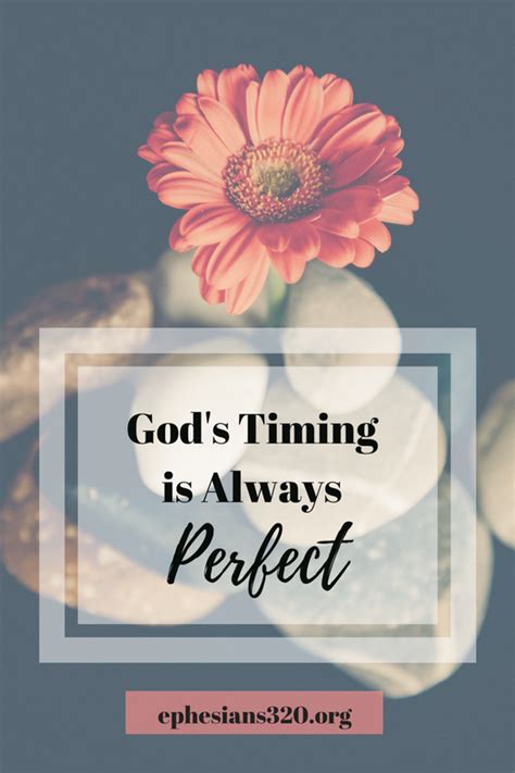 Gods Timing Is Perfect Immeasurably More
