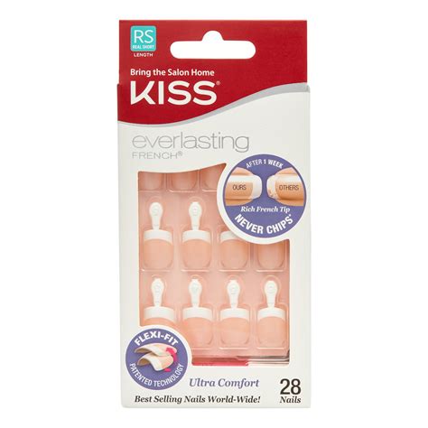 Kiss Everlasting French Press On Nails Endless Fake Nails Walmart