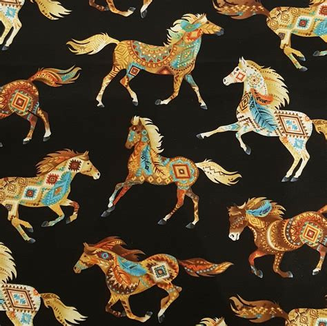 Each Of These Horses Are A Decorative Delight Of Pattern And Detail