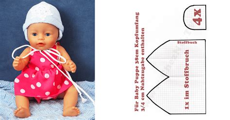 Baby born zubehör mit viele babyborn kleidung. Puppenmütze selber nähen für Baby Born oder Baby Annabell
