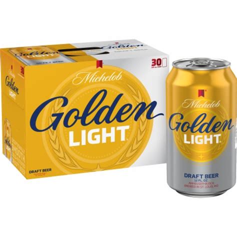 Michelob Golden Light Draft Beer 30 Pk 12 Fl Oz Frys Food Stores
