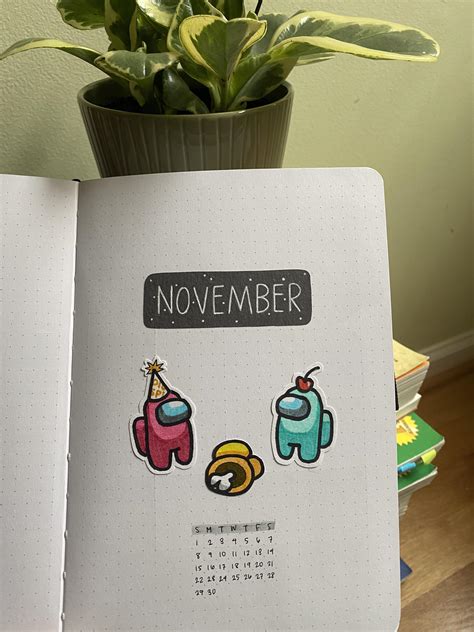 Among Us Theme For November This Game Is So Cute I Couldnt Resist D