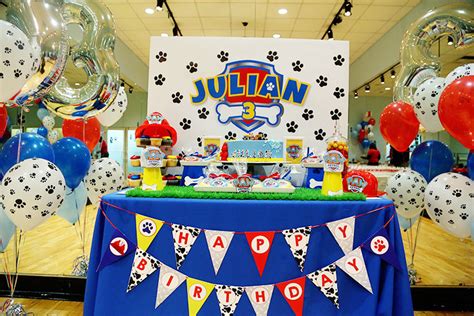 A Paw Patrol Birthday Party With Images Paw Patrol Birthday Paw