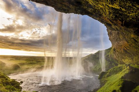 Hd Seljalandsfoss Waterfall Iceland Image Gallery