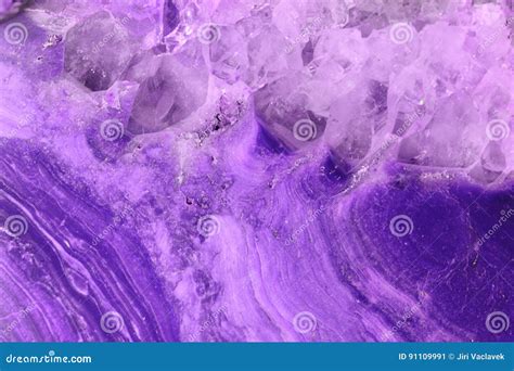 Amethyst Violet Background Stock Image Image Of Jewel 91109991