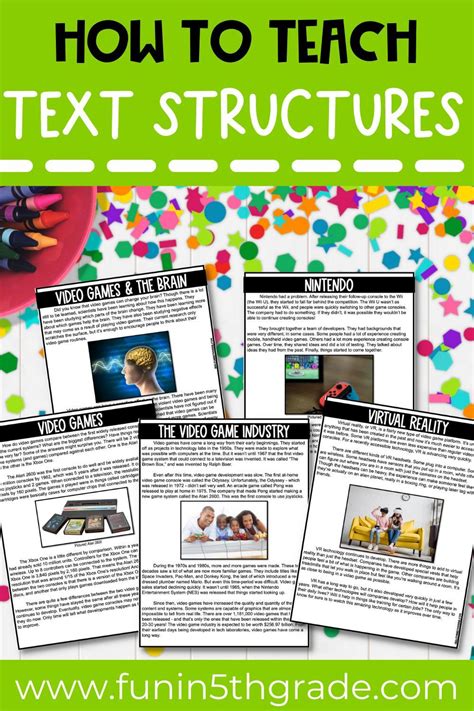 The Ultimate Guide To Teaching Text Structure In Upper Elementary Artofit