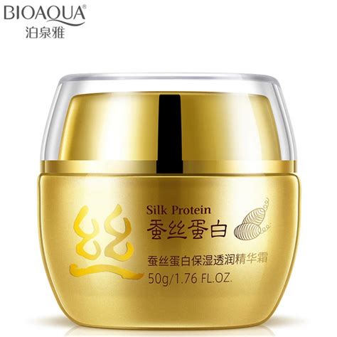 Bioaqua Brand Silk Protein Essence Face Cream Skin Care Collagen Hyaluronic Acid Moisturizing