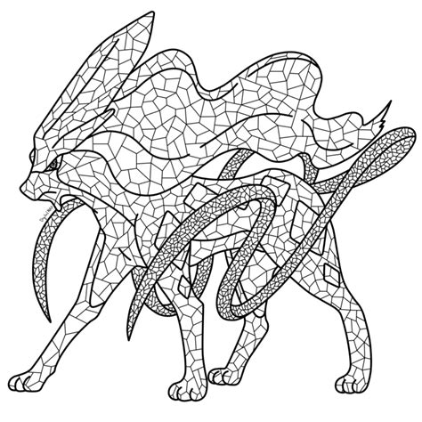 Suicune Coloring Page At Getdrawings Free Download