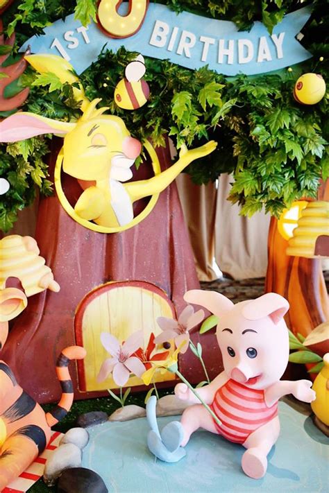 Karas Party Ideas Winnie The Pooh Themed Birthday Party Karas Party