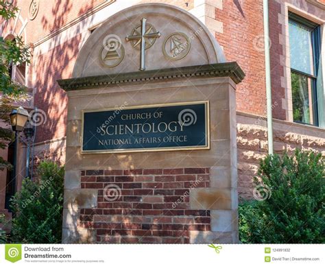 Church Of Scientology National Affairs Office Building Entrance
