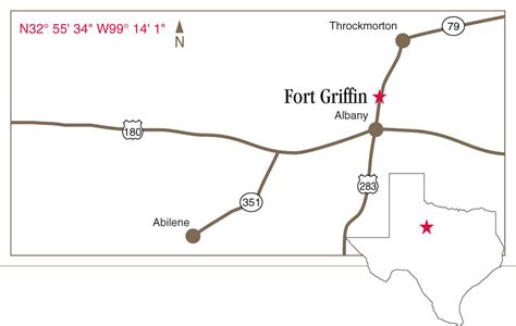 Fort Griffin Texas Map Zip Code Map