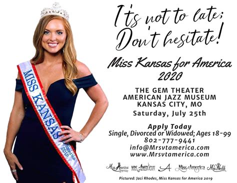Jul 25 Miss Kansas For America Overland Park Ks Patch