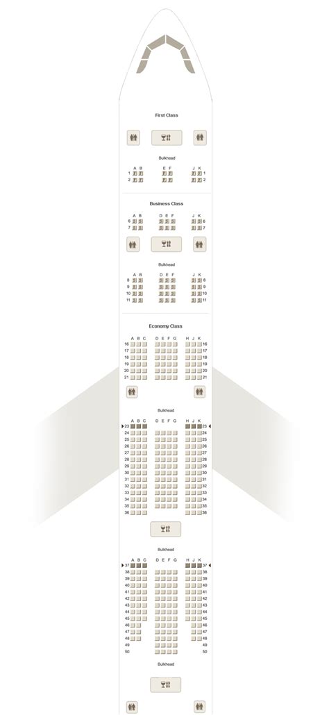33 Seating Plan On Emirates A380 Economy