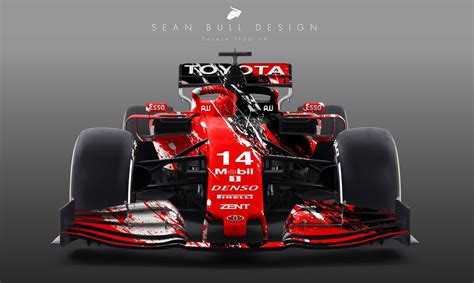 Want to discover art related to f1liverydesign? Toyota F1 Livery Concept - F1 Reader