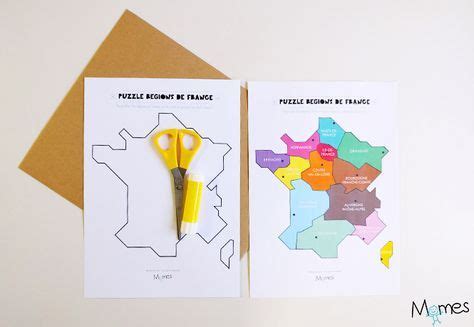 Carte villes du sud de la france. Carte des régions de France à imprimer en Puzzle ! | Les ...