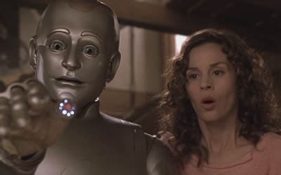 Robin Williams As Andrew And Embeth Davidtz As Babe Miss In Bicentennial Man