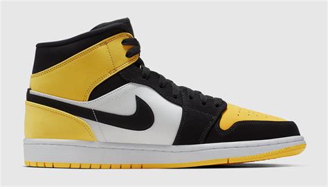 Air Jordan 1 Mid Yellow Toe Release Date 852542 071 Sole Collector