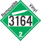 UN 3164 Non Flammable Gas Class 2 2 Placards