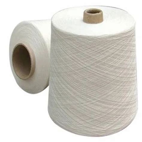 Plain 210 White Cotton Yarn Cones For Textile Industry At Rs 156