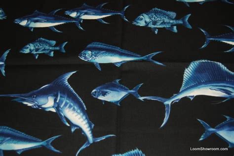 As an independently owned fabric store since 1969, we offer a huge selection of fish and sea life fabric for your crafting projects. Fishing Marlin Sailfish Dolphin Tuna Snapper Sea Bass ...